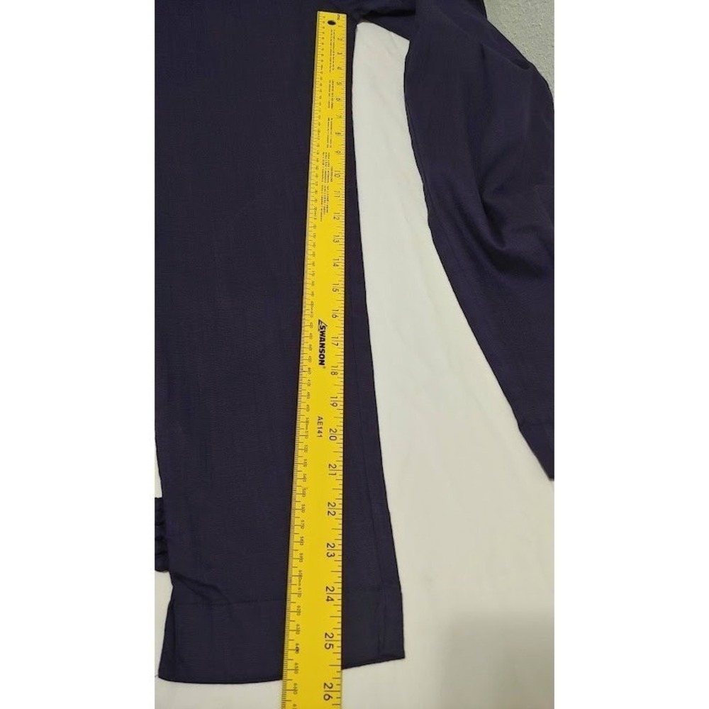 LOFT Womens Modern Straight Leg Jeans Size 4 Dark Wash Denim Classic Fit Stretch - Picture 9 of 10